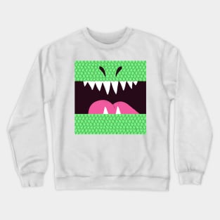 T-Rex Dinosaur Mouth Crewneck Sweatshirt